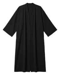 black kimono abaya