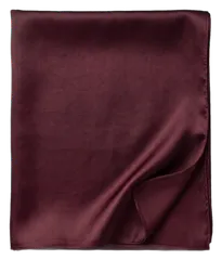 burgundy satin hijab