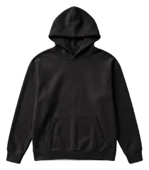 black hoodie